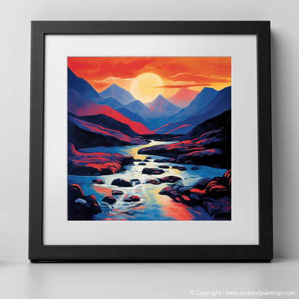 Framed version of Isle of Skye