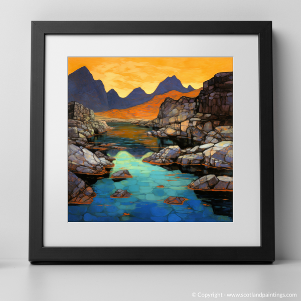 Framed version of Isle of Skye