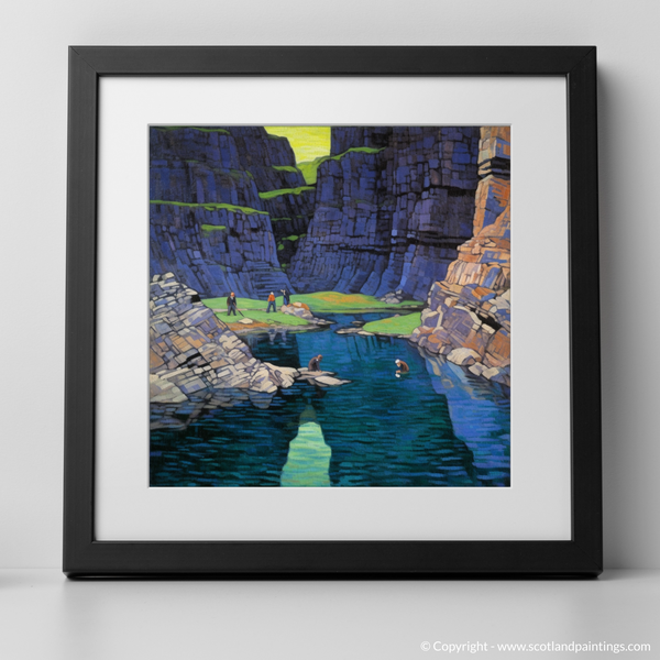 Framed version of Isle of Skye