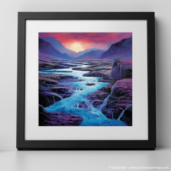 Framed version of Isle of Skye