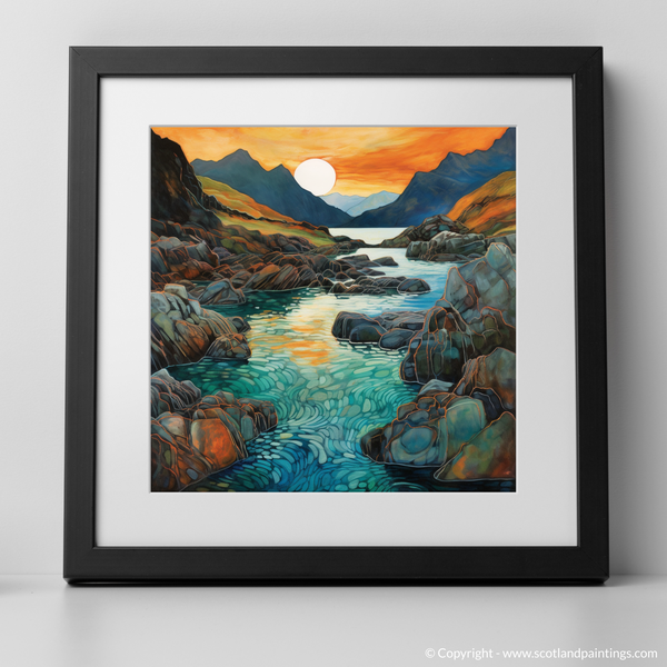 Framed version of Isle of Skye