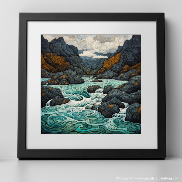 Framed version of Isle of Skye