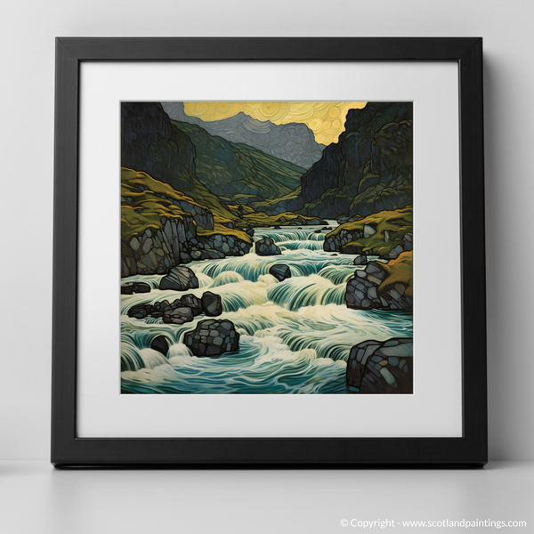 Framed version of Isle of Skye