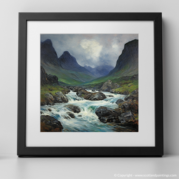 Framed version of Isle of Skye