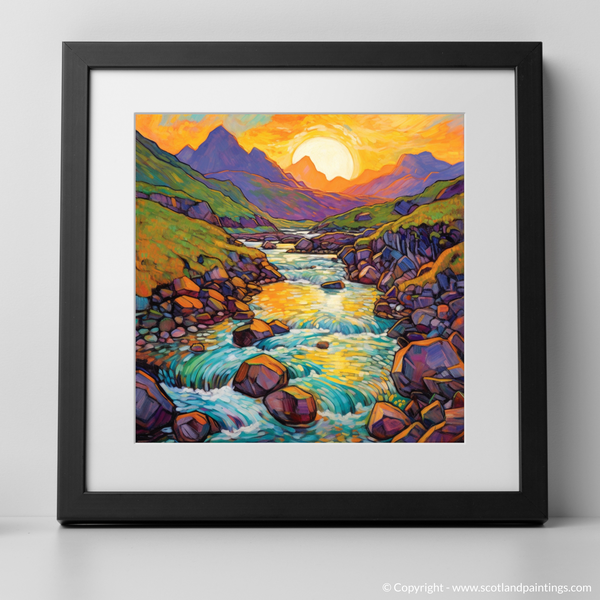 Framed version of Isle of Skye