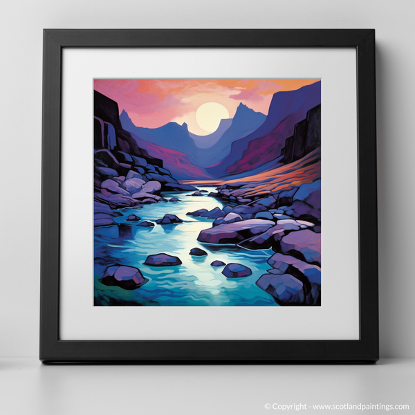 Framed version of Isle of Skye