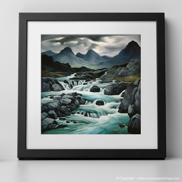 Framed version of Isle of Skye