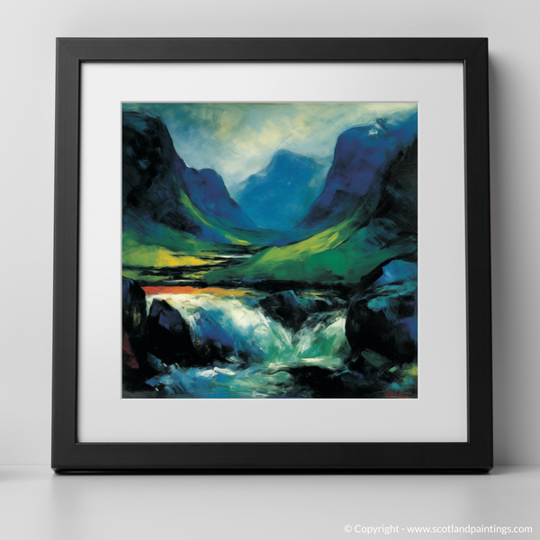 Framed version of Isle of Skye