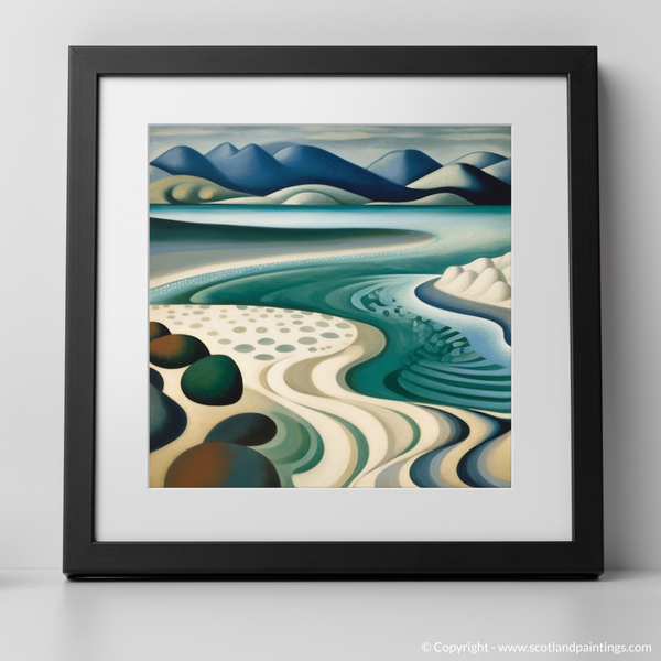 Framed version of Silver Sands of Morar