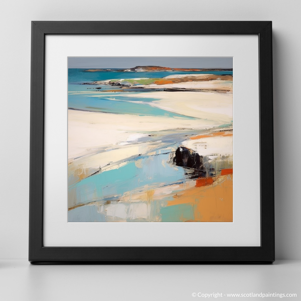 Framed version of Silver Sands of Morar