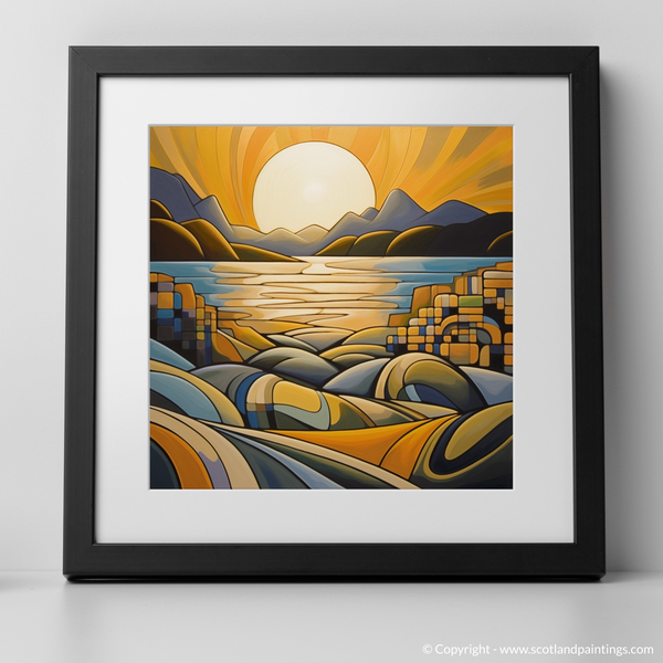 Framed version of Silver Sands of Morar