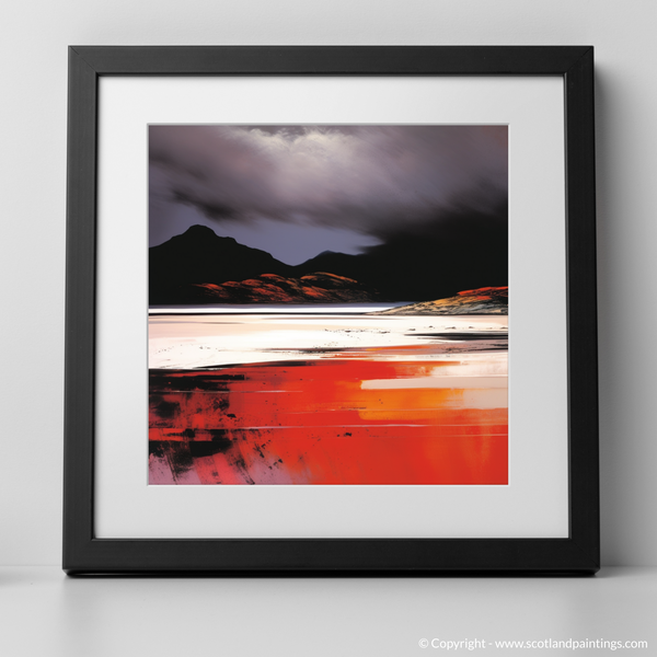 Framed version of Silver Sands of Morar