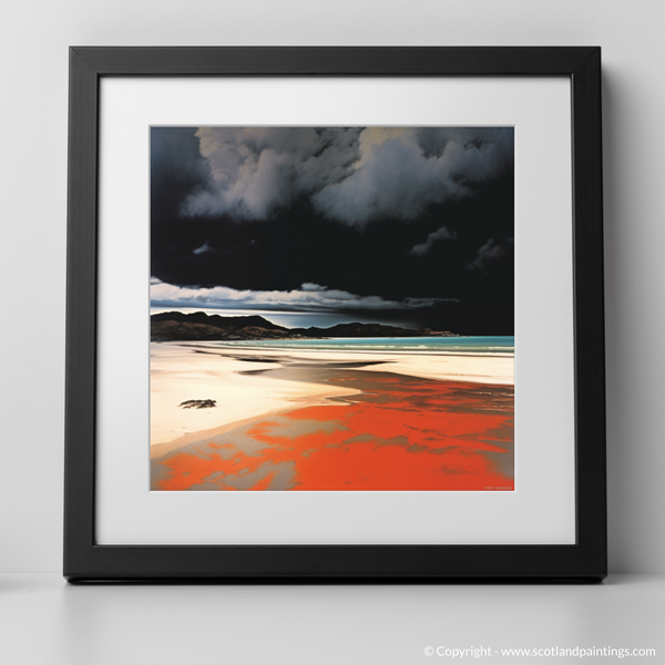 Framed version of Silver Sands of Morar