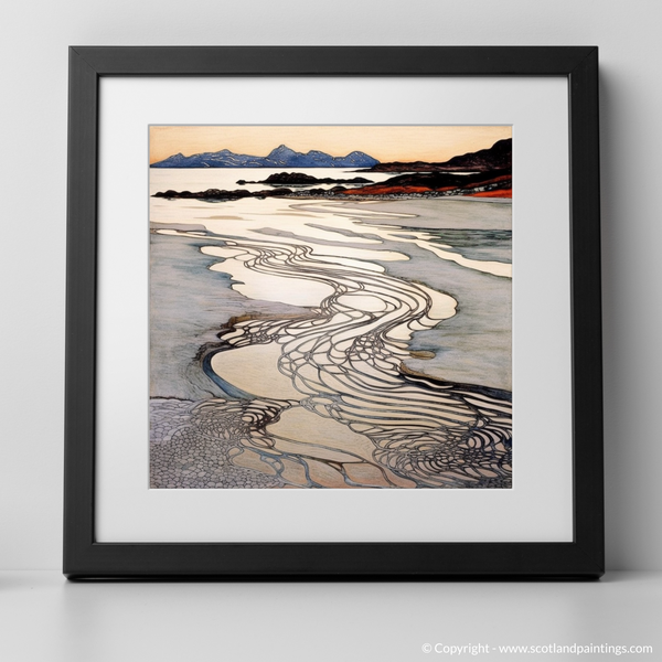 Framed version of Silver Sands of Morar