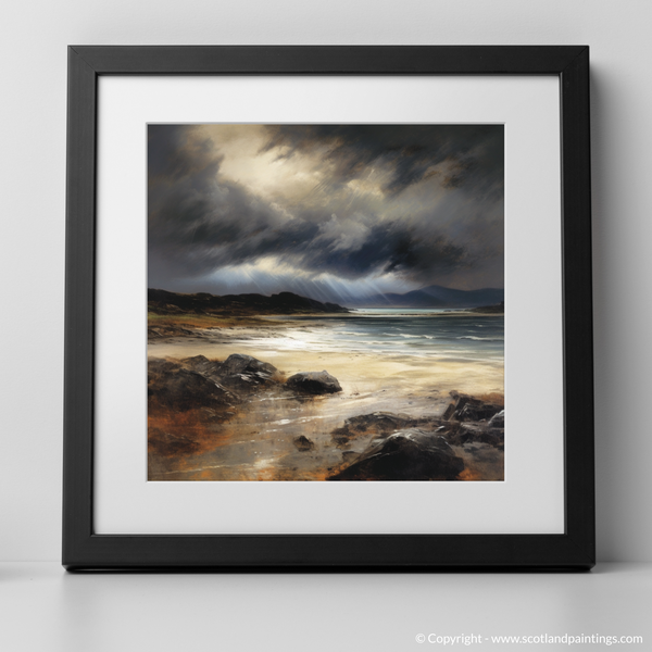 Framed version of Silver Sands of Morar