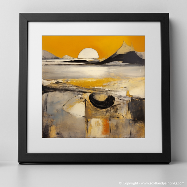 Framed version of Silver Sands of Morar