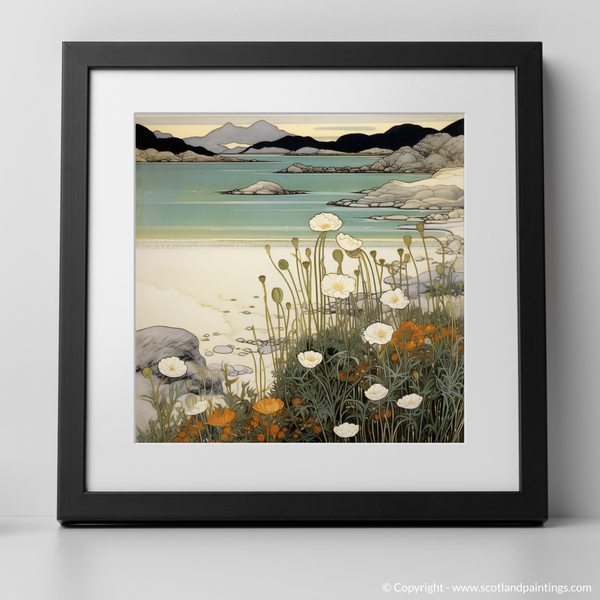 Framed version of Silver Sands of Morar