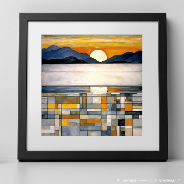 Framed version of Silver Sands of Morar