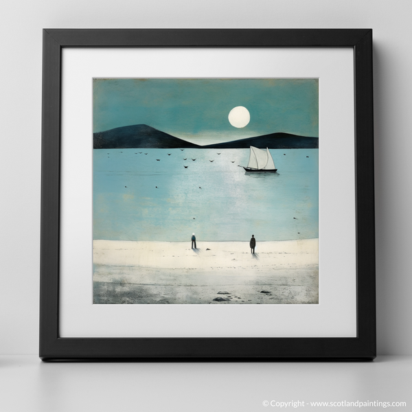 Framed version of Silver Sands of Morar