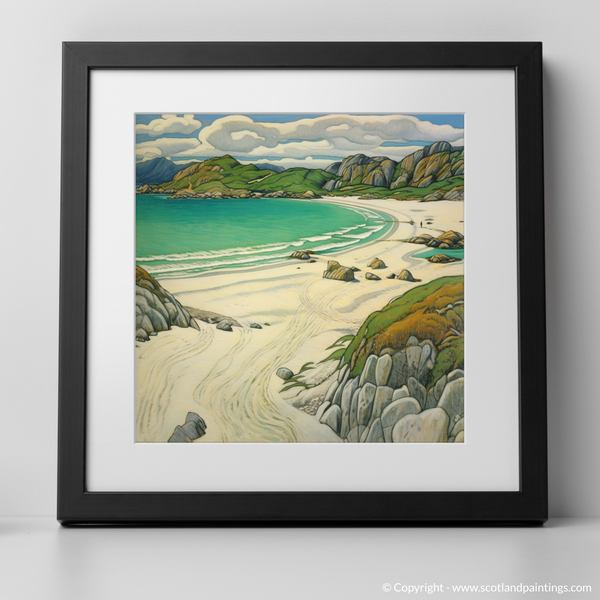 Framed version of Silver Sands of Morar