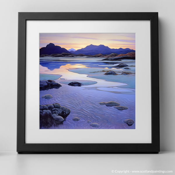 Framed version of Silver Sands of Morar