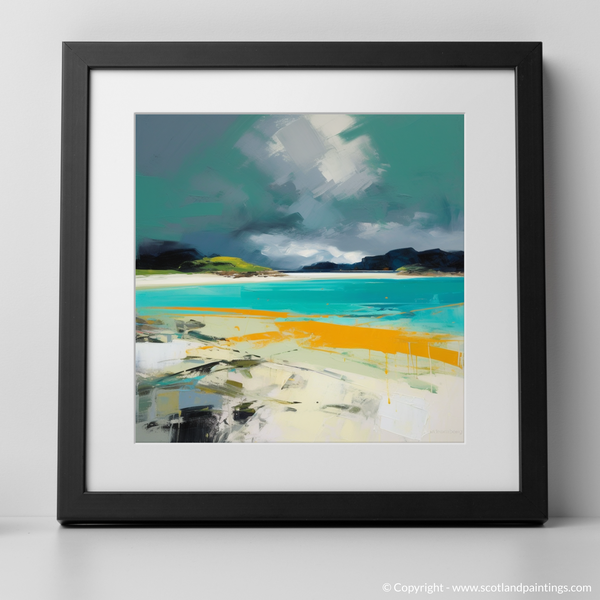 Framed version of Silver Sands of Morar