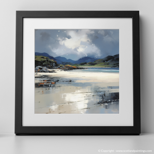 Framed version of Silver Sands of Morar