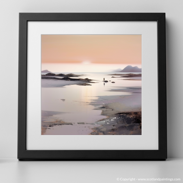 Framed version of Silver Sands of Morar