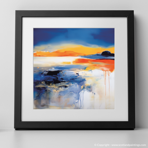 Framed version of Silver Sands of Morar