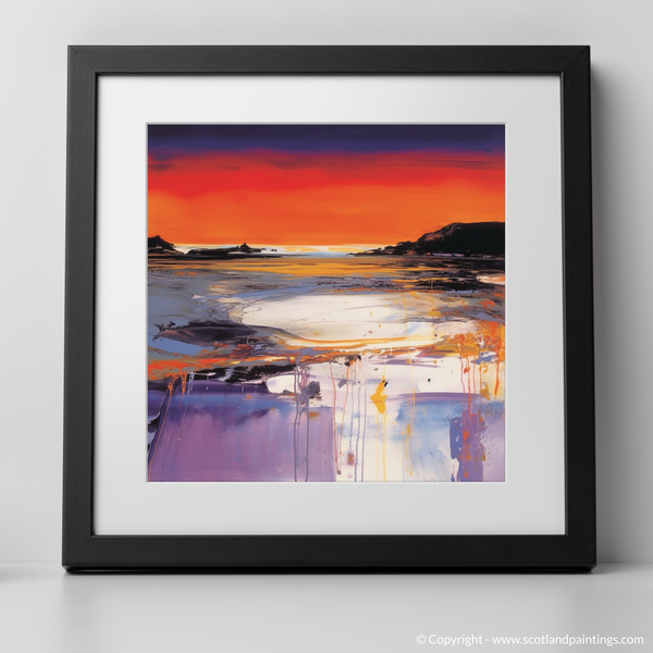 Framed version of Silver Sands of Morar