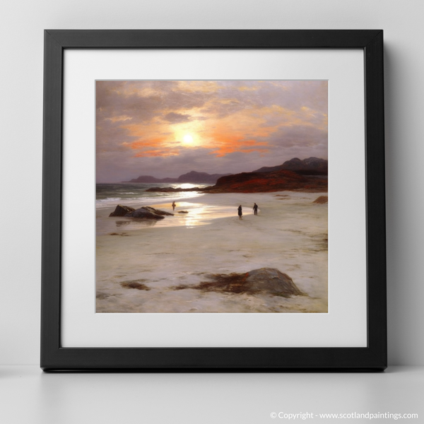 Framed version of Silver Sands of Morar