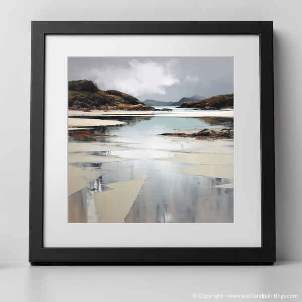 Framed version of Silver Sands of Morar