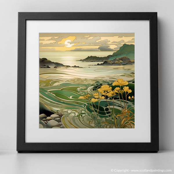 Framed version of Silver Sands of Morar