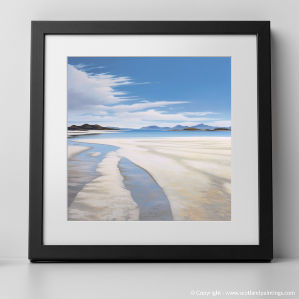 Framed version of Silver Sands of Morar