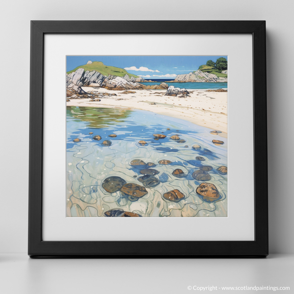 Framed version of Silver Sands of Morar