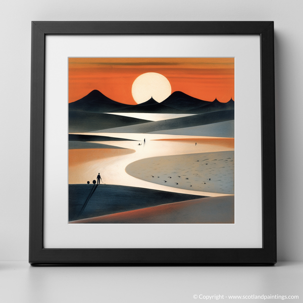 Framed version of Silver Sands of Morar