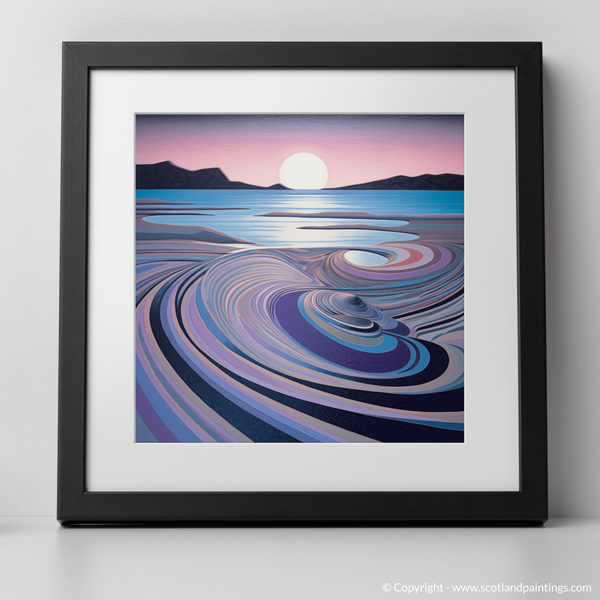 Framed version of Silver Sands of Morar