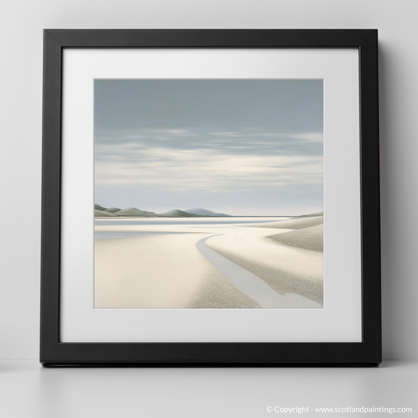 Framed version of Silver Sands of Morar