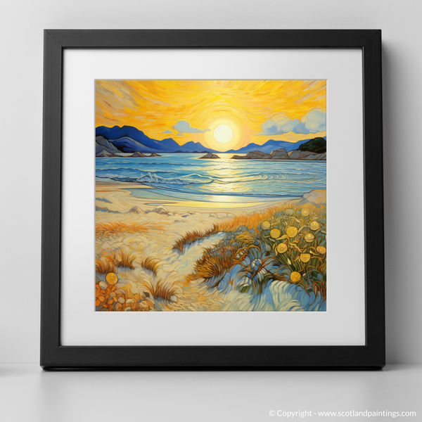 Framed version of Silver Sands of Morar