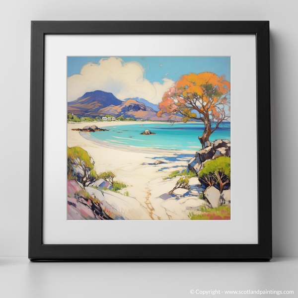 Framed version of Silver Sands of Morar