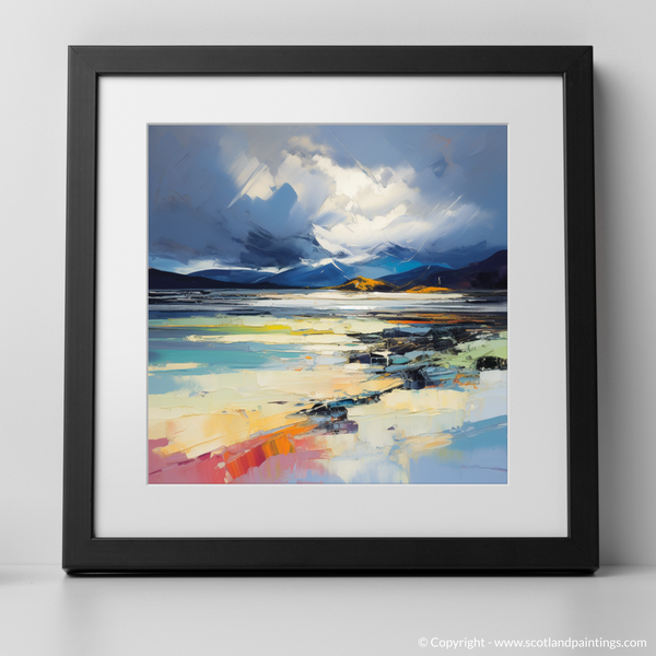 Framed version of Silver Sands of Morar