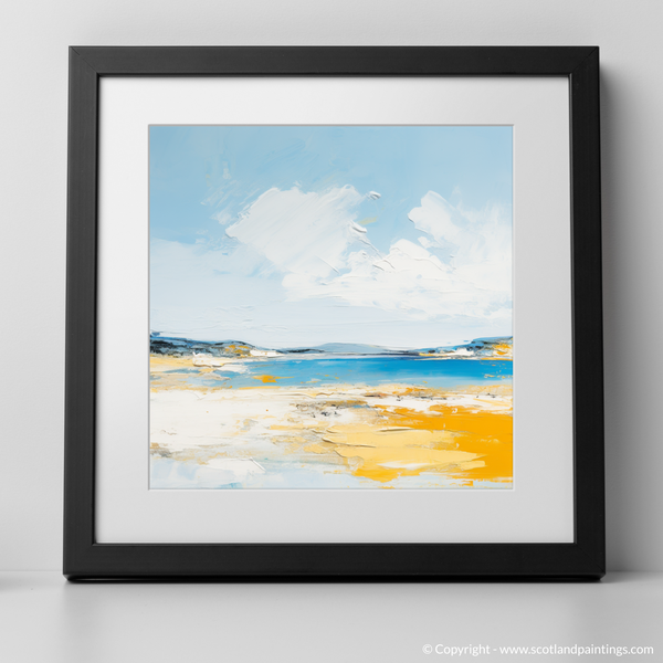 Framed version of Silver Sands of Morar