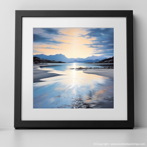 Framed version of Silver Sands of Morar