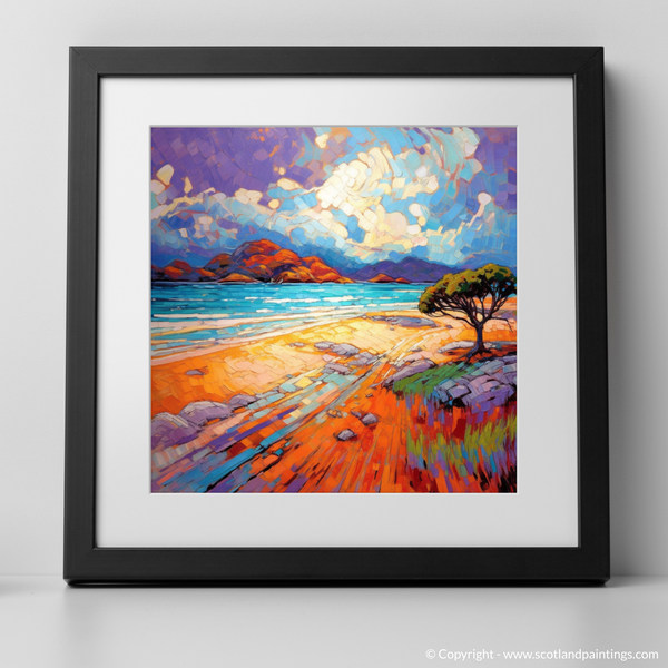 Framed version of Silver Sands of Morar