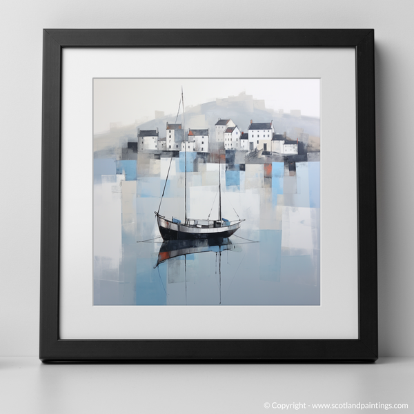 Framed version of Portree Harbour