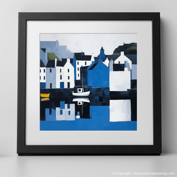 Framed version of Portree Harbour