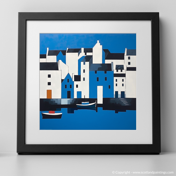 Framed version of Portree Harbour