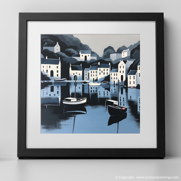 Framed version of Portree Harbour