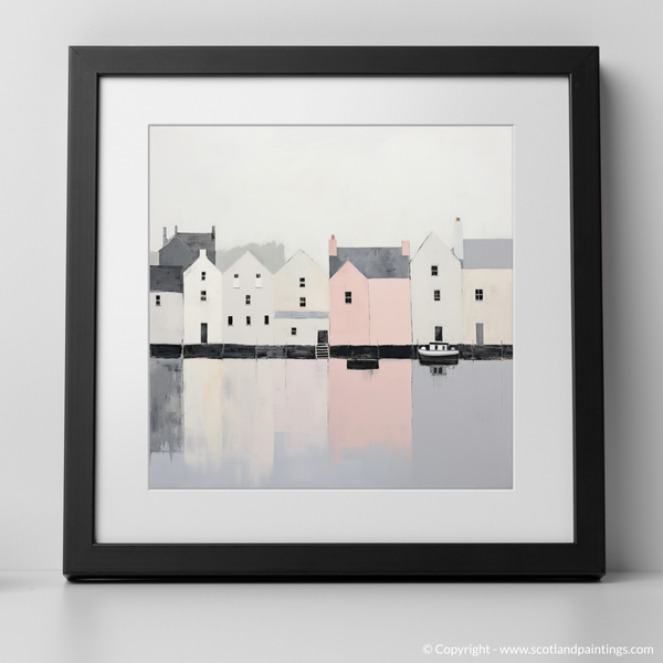 Framed version of Portree Harbour