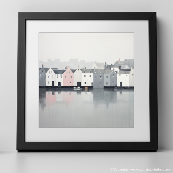 Framed version of Portree Harbour